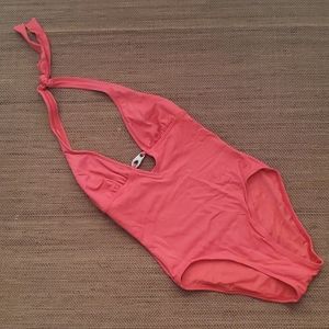DKNY red one piece